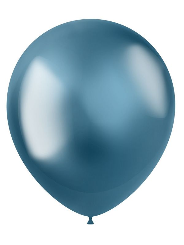 Blauwe intense ballonnen 50 stuks