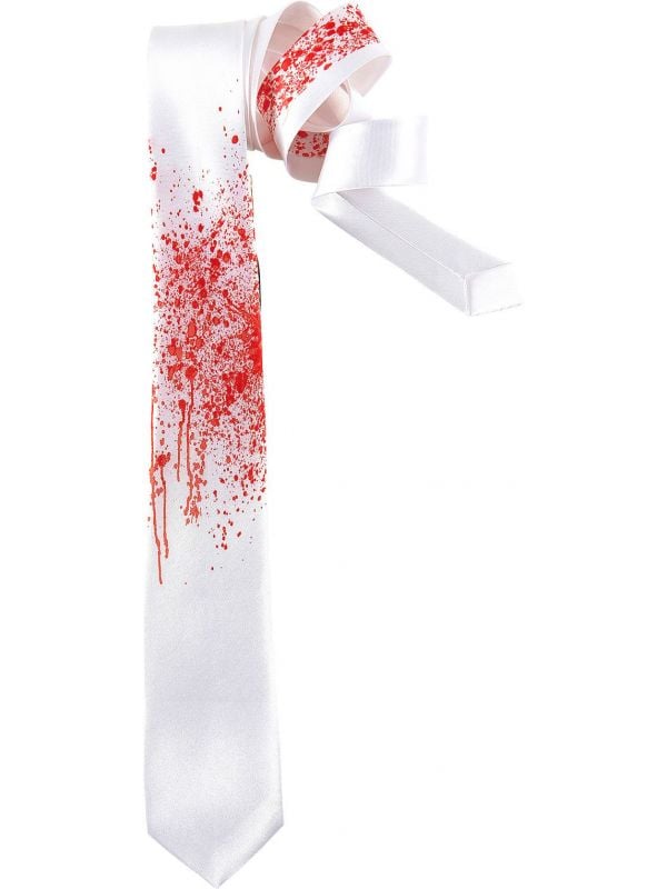 Bloedige zombie stropdas