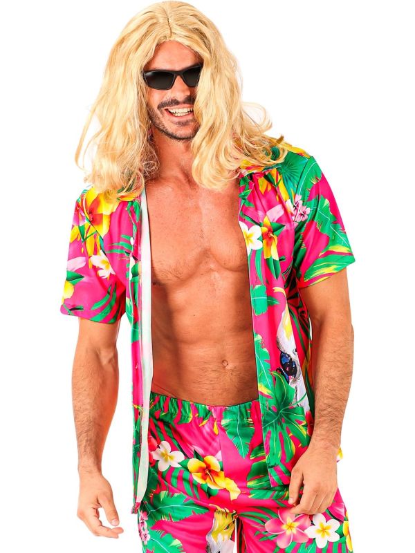 Roze hotsell blouse mannen
