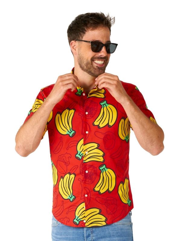 Blouse Donkey Kong shirt Heren Opposuits