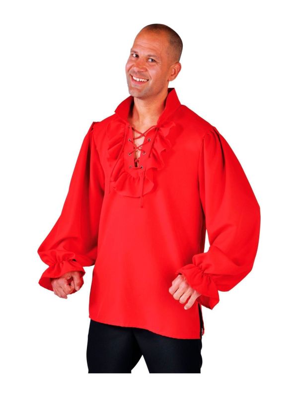 Blouse piraat rood mannen main product photo