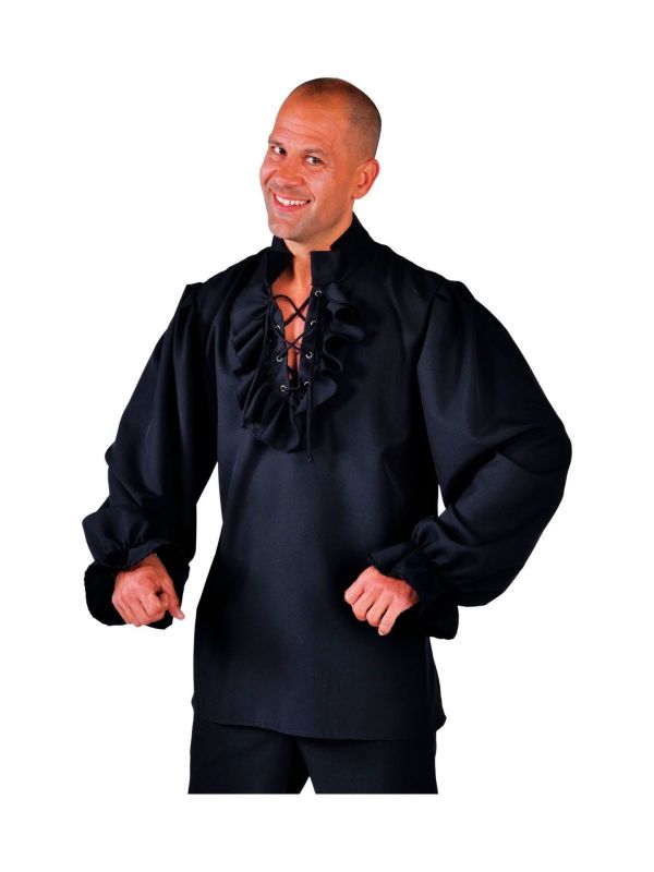 Blouse piraat zwart mannen main product photo