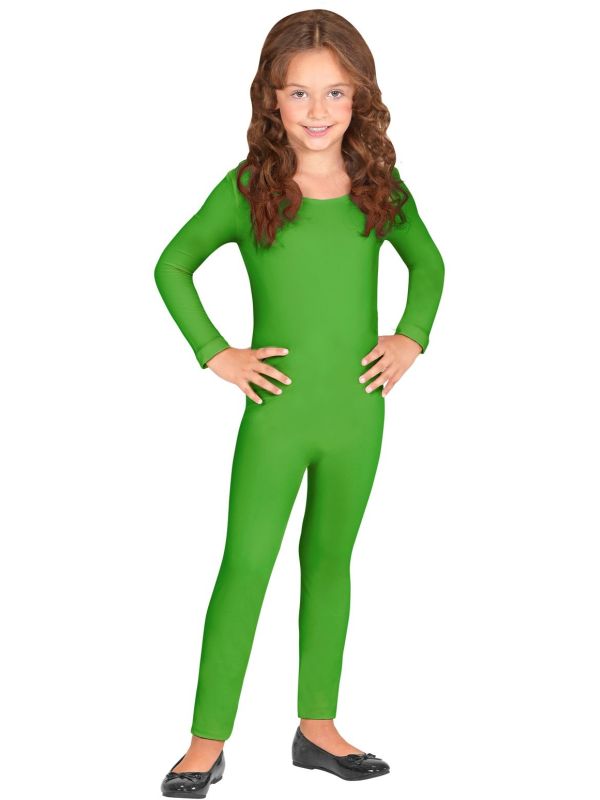 Bodysuit kind groen