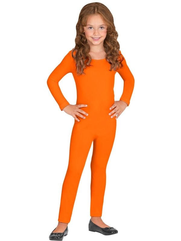 Bodysuit kind oranje