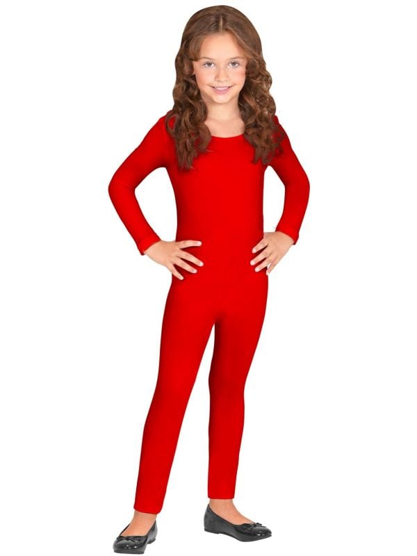 Bodysuit kind rood