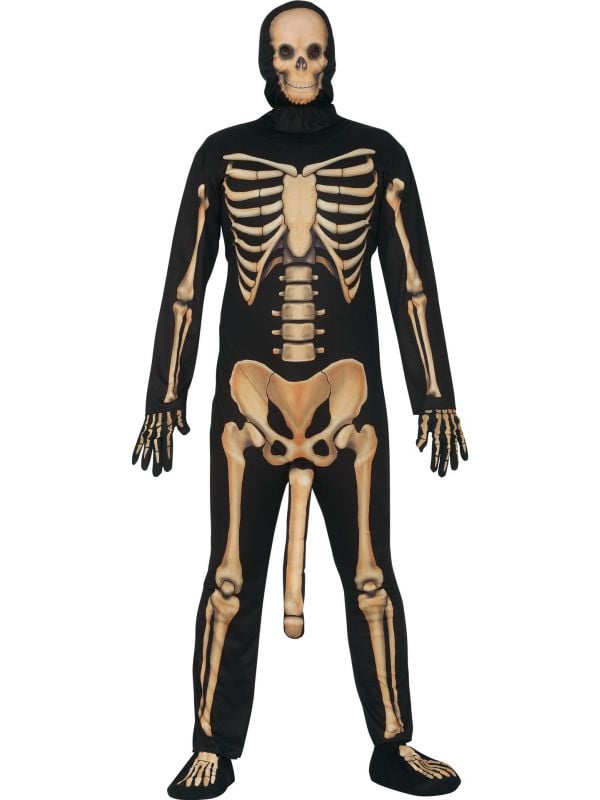 Boner skelet kostuum
