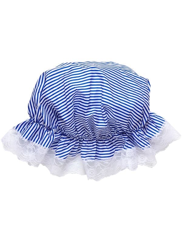 Bonnet blauw wit