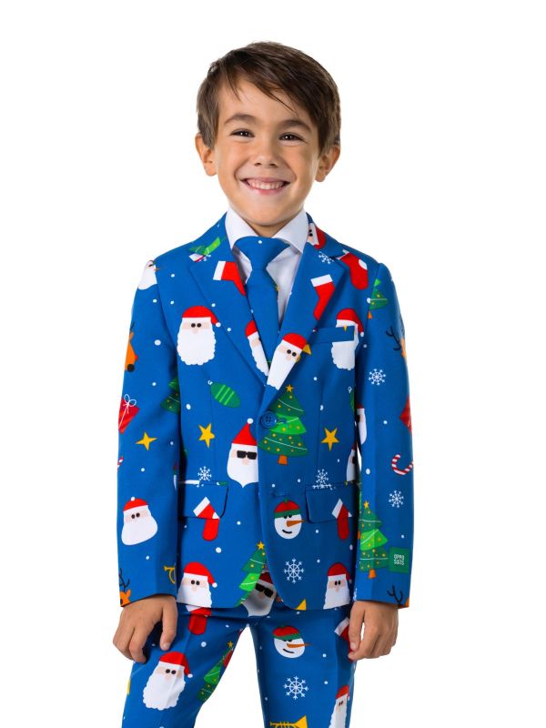 BOYS Festivity Blue suit Jongens Opposuits