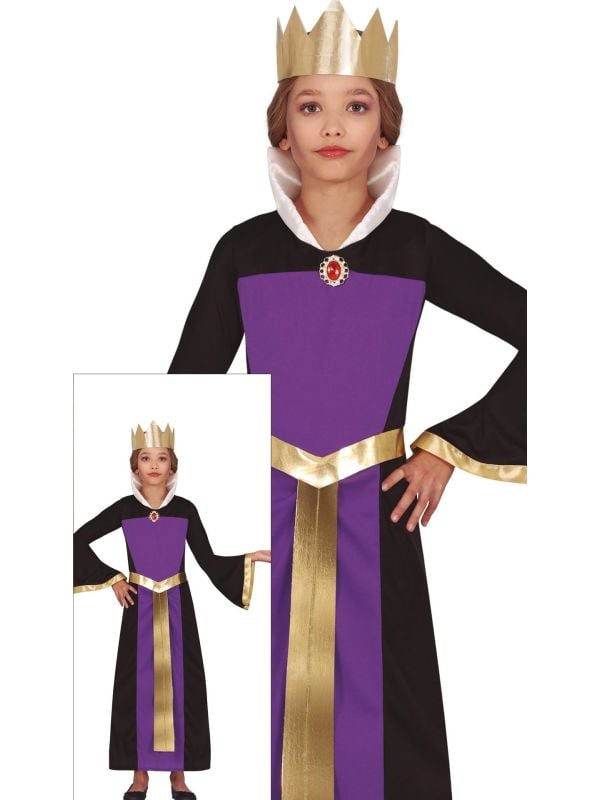 Boze koningin Sneeuwwitje jurk halloween kind main product photo