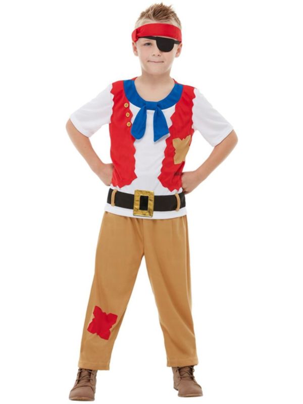 Boze piraat outfit jongens main product photo