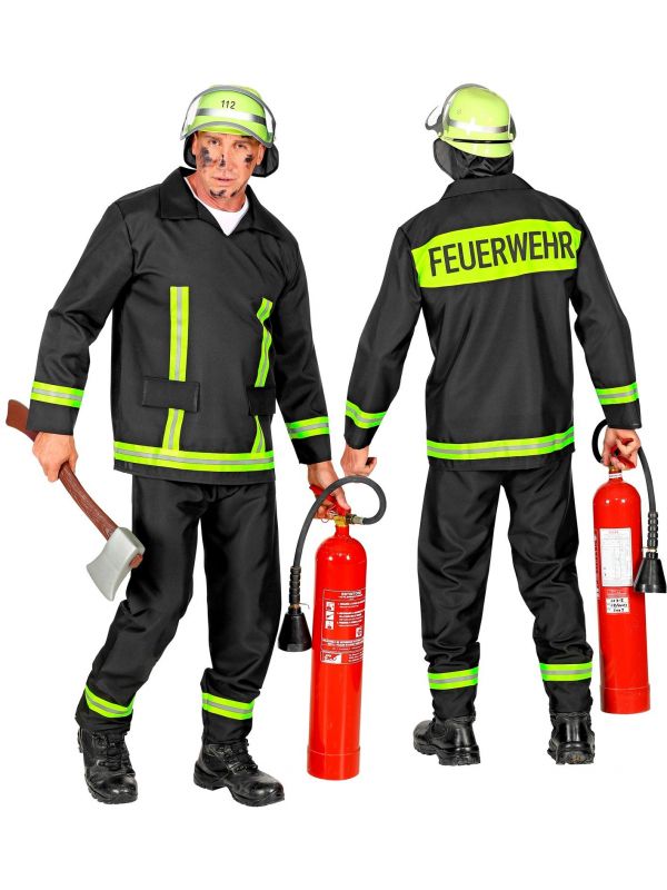 Brandweer kostuum mannen