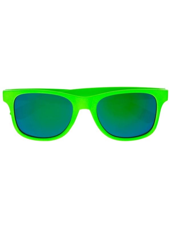 Bril neon groen glow in the dark