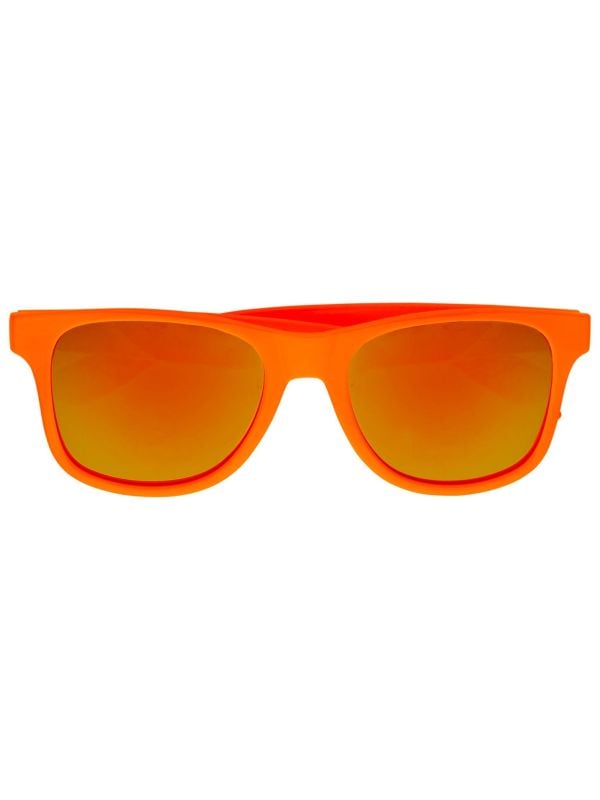 Bril neon oranje glow in the dark