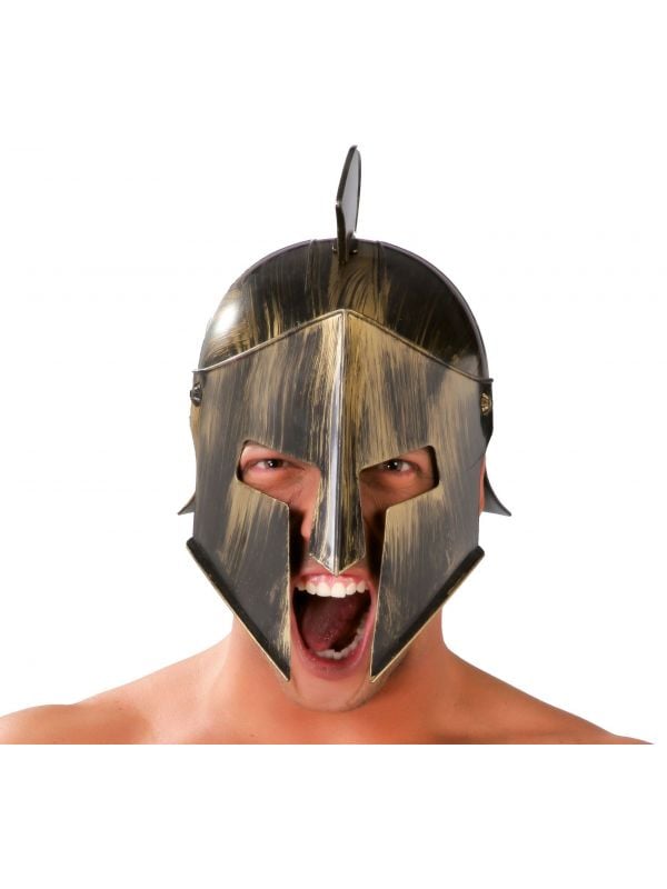 Bronzen gladiator helm