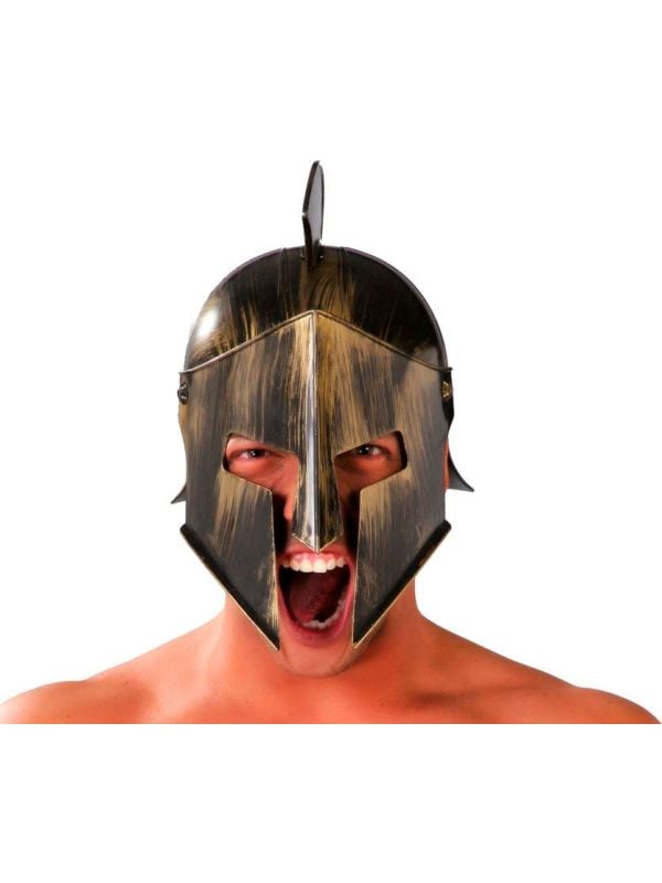 Bronzen gladiator helm