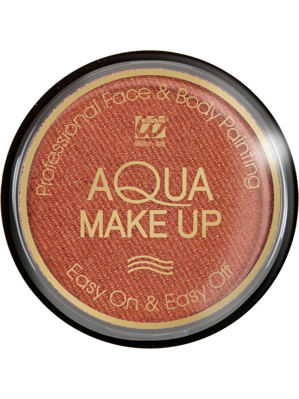 Bronzen waterbasis make-up metallic