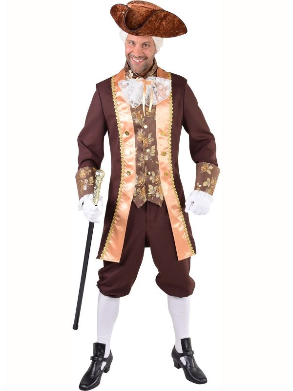 Bruin markiezen outfit mannen main product photo