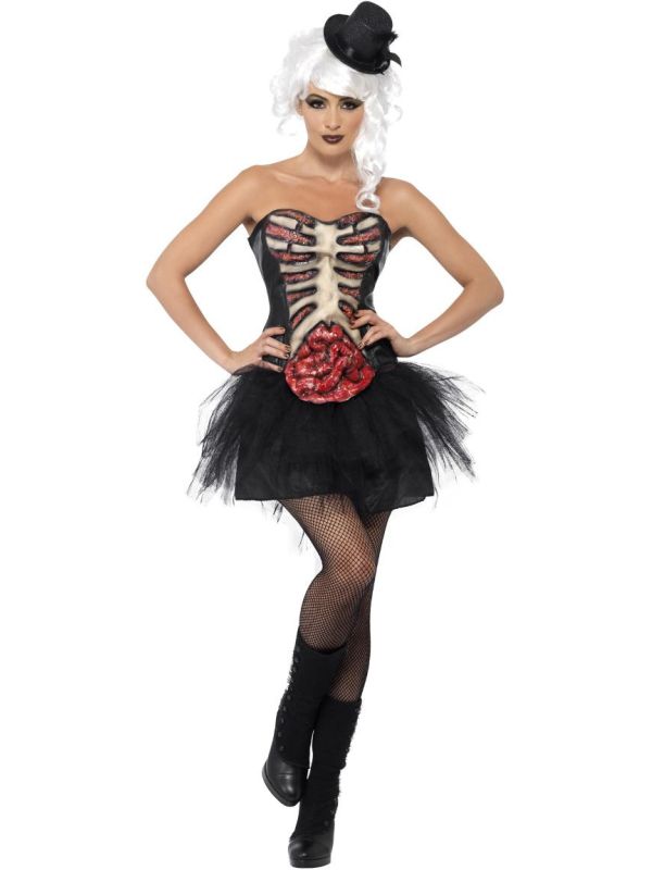 Burlesque horror corset main product photo