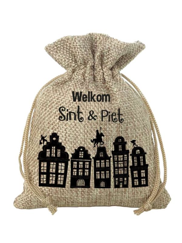 Cadeauzakje welkom Sint en Piet main product photo