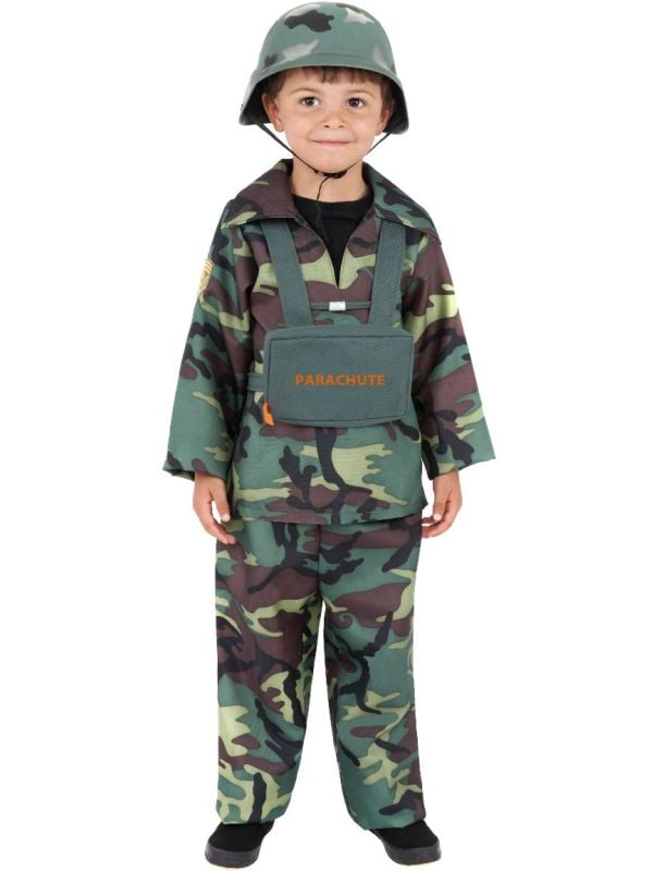 Camouflage jongens leger outfit