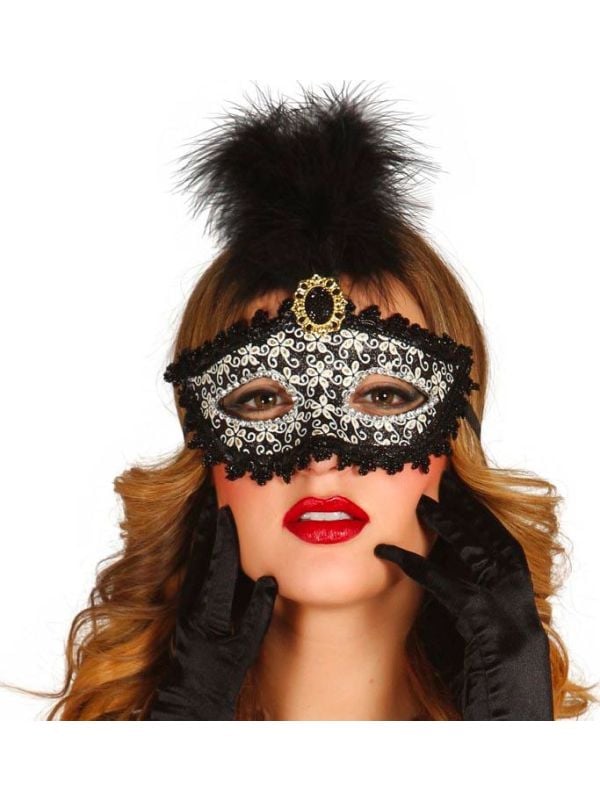 Can Can danseres masker