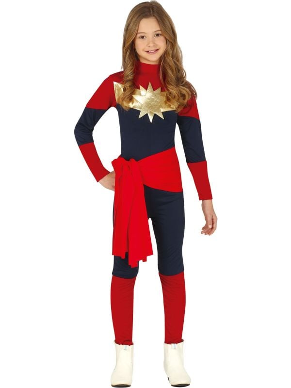 Captain marvel kind kostuum