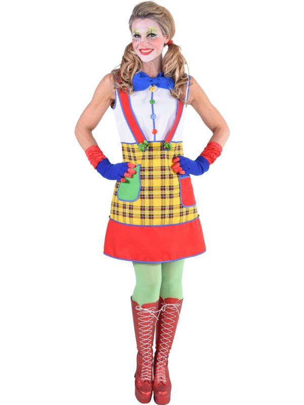 Carnaval clowns jurk vrouwen main product photo