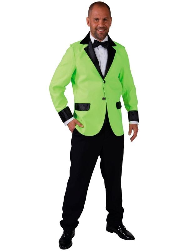 Carnavals colbert groen heren main product photo