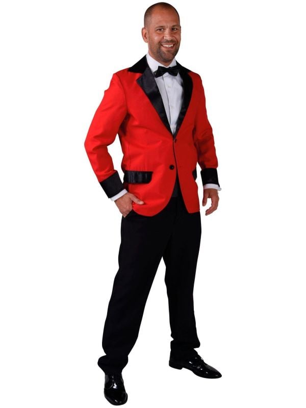 Carnavals colbert rood mannen main product photo