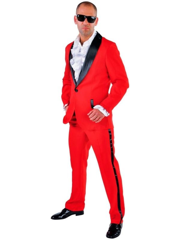 Carnavals smoking rood mannen main product photo
