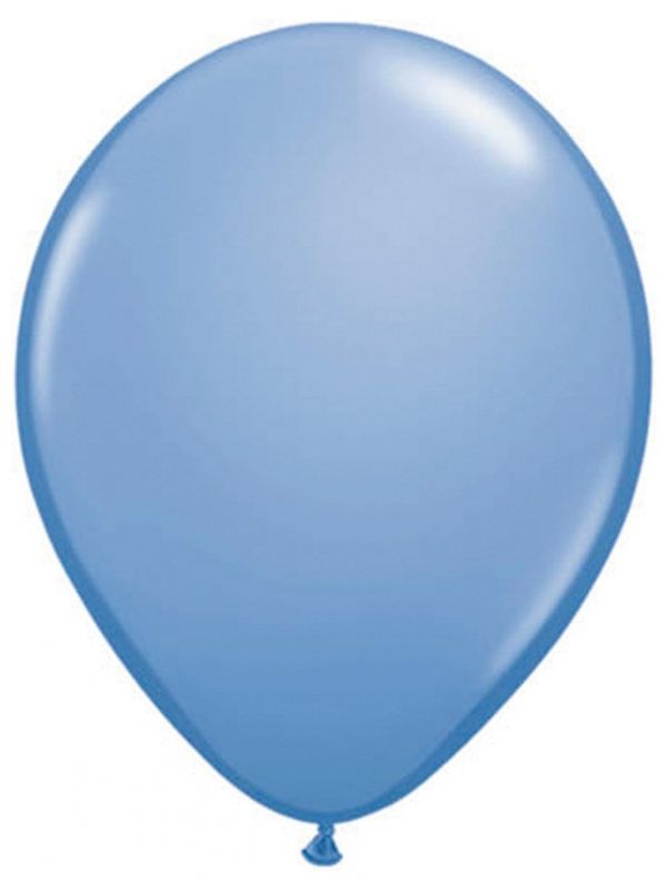 Carribean blue blauwe ballonnen 100 stuks