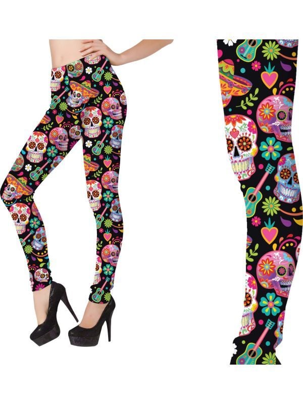 Catrina dia de muertos legging dames main product photo
