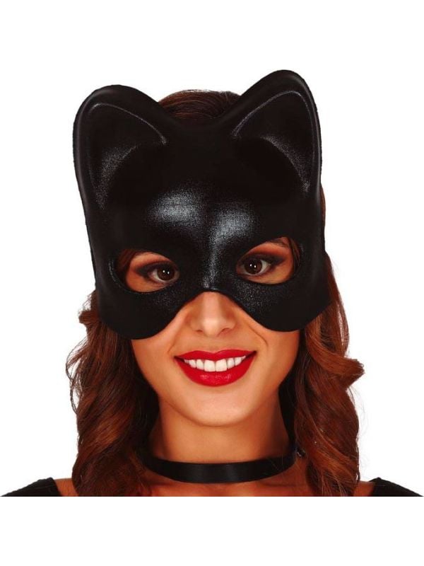 Catwoman masker met oren main product photo