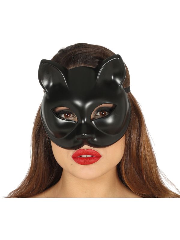 Catwoman oogmasker zwart