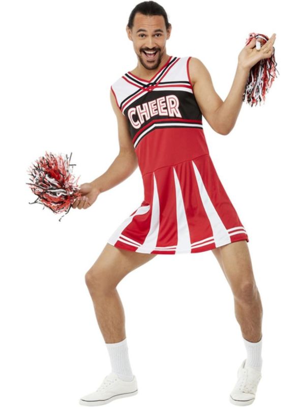 Cheerleader Heren Pak Rood main product photo