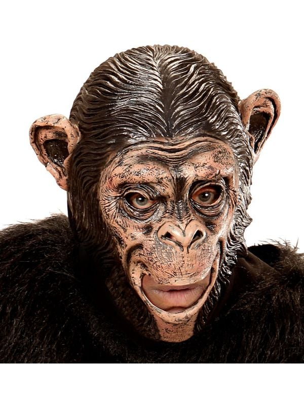Chimpanseeskop masker kind