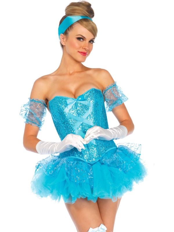 Vertrouwen op Geslagen vrachtwagen januari Cinderella carnaval kostuum | Feestkleding.nl