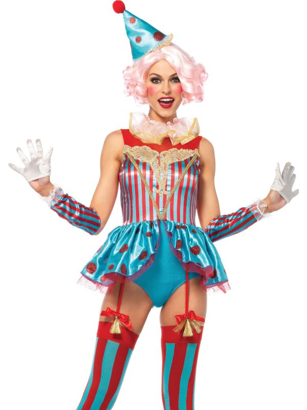 Circus clown outfit dames main product photo