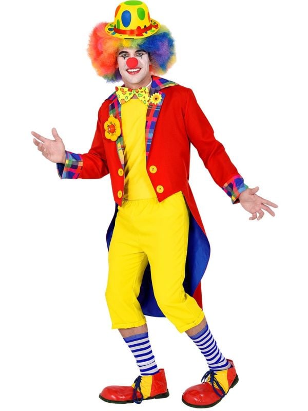 Circus clown slipjas heren