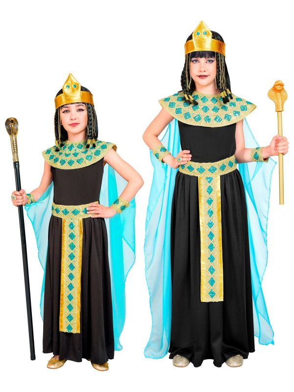 Cleopatra lange jurk meisjes