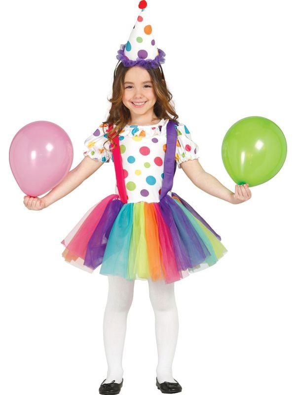 Clown tutu jurk meisjes