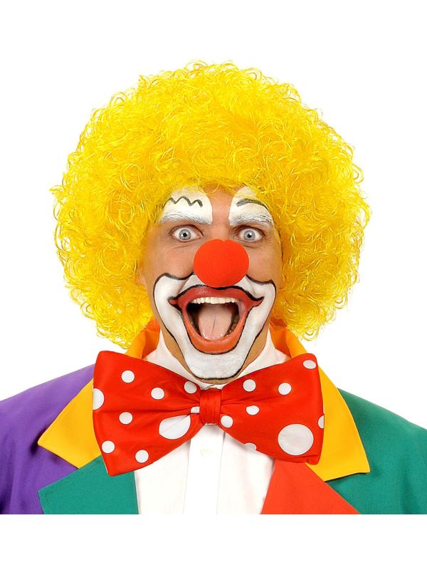 Clowns pruik geel main product photo