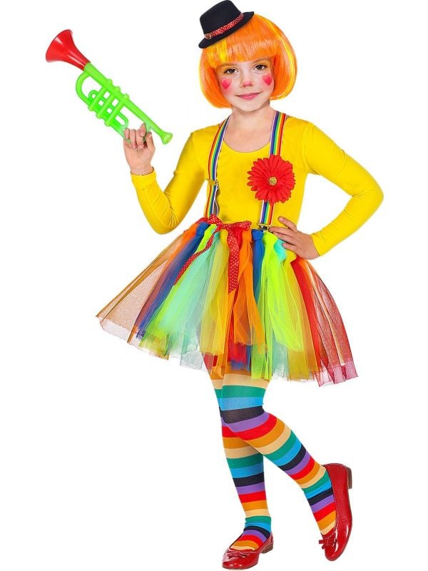 Clowns rokje meisje