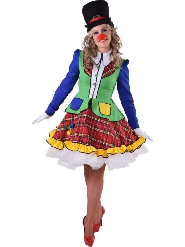 Clownsjurk vrouwen main product photo