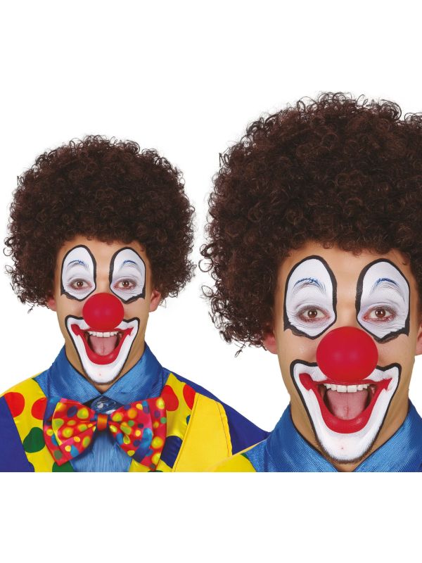Clownspruik bruin main product photo