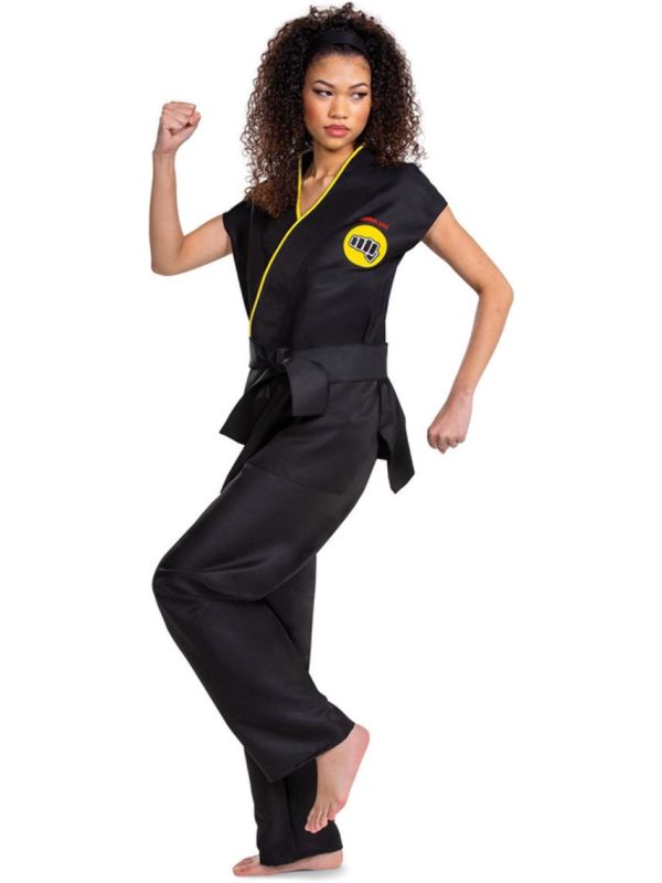 Cobra Kai Kostuum Volwassenen Zwart main product photo