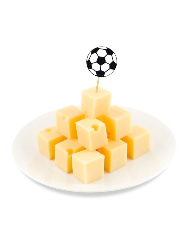 Cocktail prikkers 20 stuks voetbal main product photo