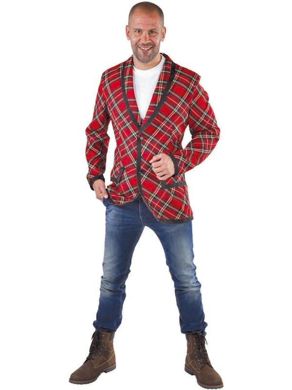 Colbert schots geruit man main product photo