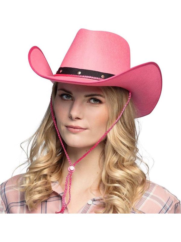 Cowboy hoed wichita roze