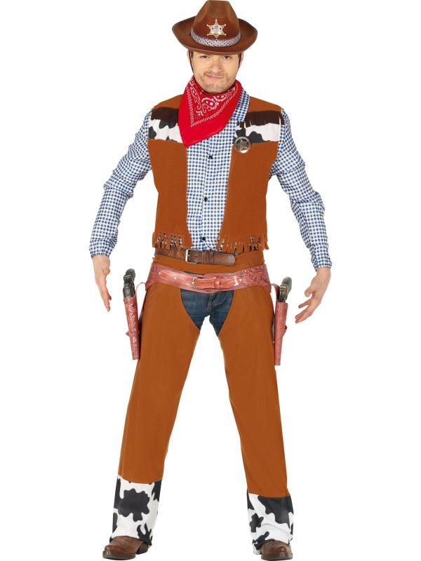 Cowboy kostuum mannen
